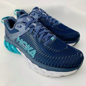 HOKA One One W Arahi 2 Running Shoes 1019278 PVIN F27218A Blue Womens Size 8.5 D